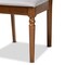 Baxton Studio Renaud Modern and Contemporary Grey Fabric and Walnut Brown Finished Wood 2-Piece Dining Chair Set 176-10543-Zoro - alternate 5